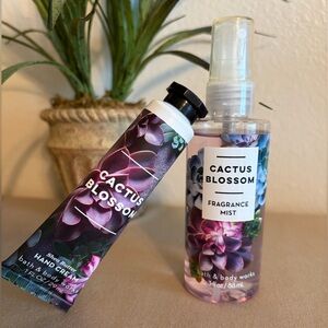 Bath & Body Works Cactus Blossom Hand Cream and Mist